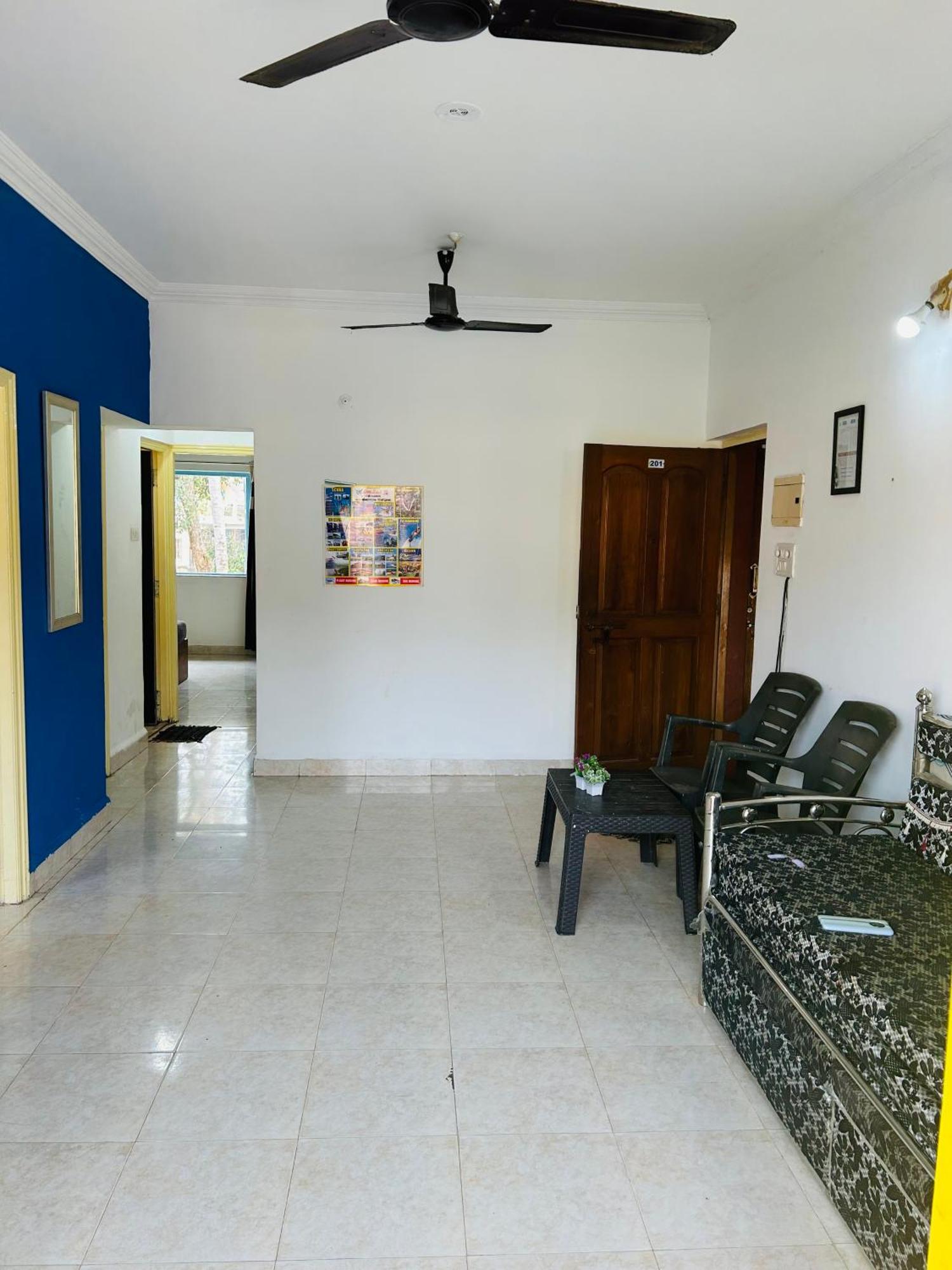 2bhk Apartment With Pool Calangute Exteriör bild