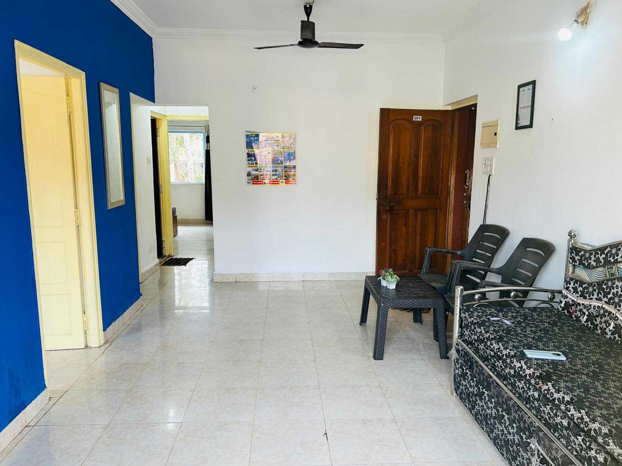 2bhk Apartment With Pool Calangute Exteriör bild